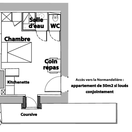 Lägenhet La Ferme Du Marais Girard *