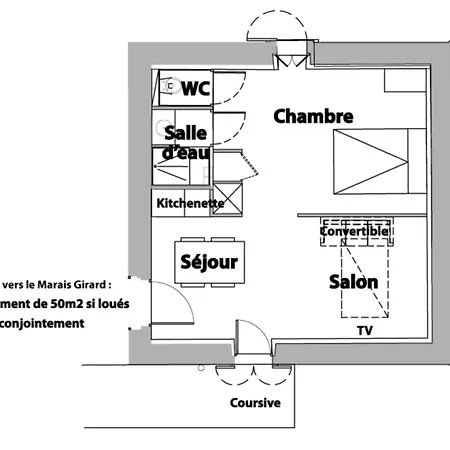 Appartamento La Ferme Du Marais Girard Brétignolles-sur-Mer